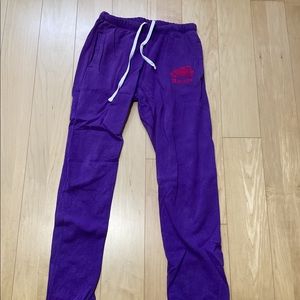 Purple roots sweatpants